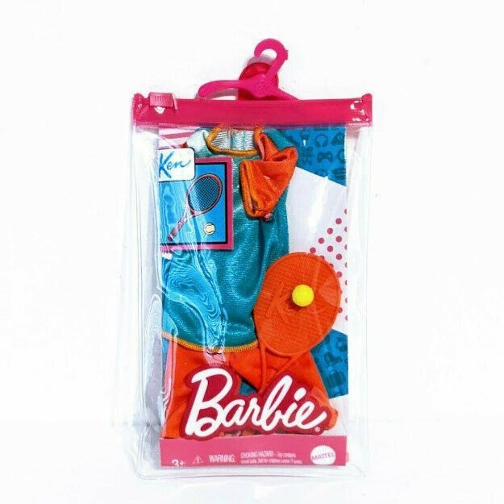 Barbie KEN Career Tennis Player Fashion Pack Doll Clothes 2021 - Picture 2 of 4